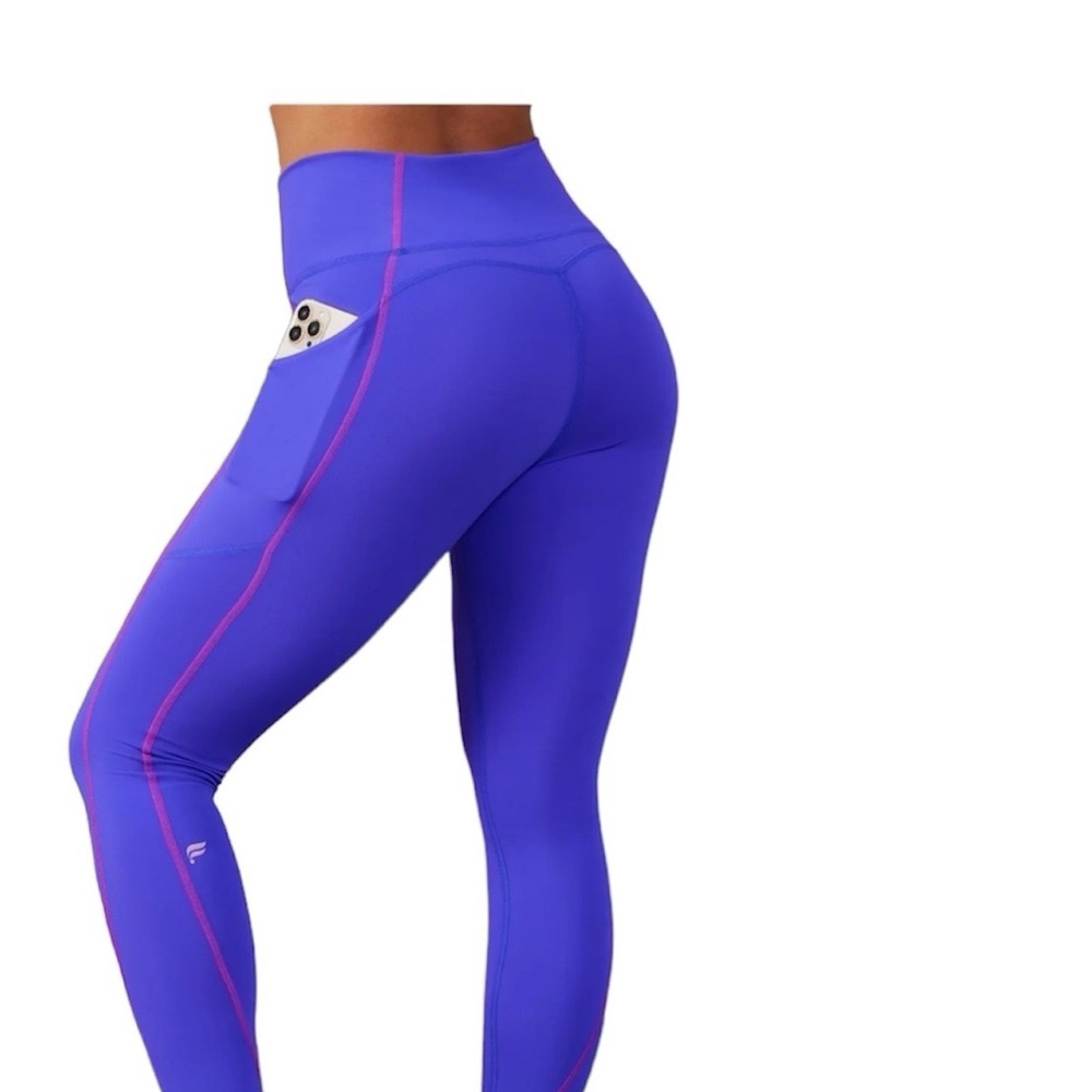 FABLETICS PURELUXE OASIS HIGH-WAISTED 7/8
EXTREME ROYAL/PINK ESCAPE LEGGING XS - Picture 16 of 16